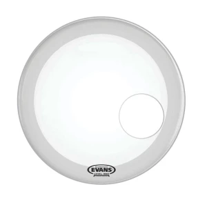 EVANS BD22RSW - 22' EQ3 Resonant Smooth White пластик для бас-барабана, 5' отверстие