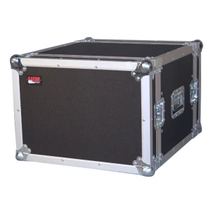 GATOR G-TOUR 8U - рэковый флайт-кейс, 8 U, ,дерево,черный, вес 16,98кг