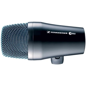 SENNHEISER E 902 - динамический микрофон для бас-барабанов, бас-гитар. комб., контраб, 20 - 18000 Гц,