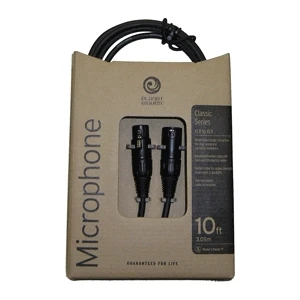 PLANET WAVES PW-CMIC-10 - профессиональный микрофонный кабель, канон XLR<->XLR, длина 3м