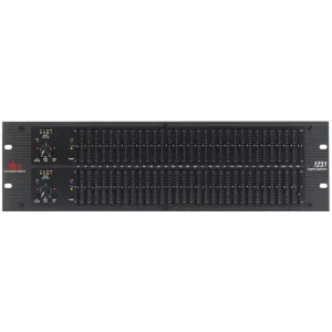 dbx 1231 - двухканальный,31-ти полосный графический эквалайзер, 1/3 октавный