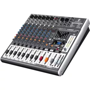 BEHRINGER X1222USB - микшер, 4 моно, 4 стер., 6 мик. предусил, 2 AUX-шины, процессор эффектов, USB, эквалайзер