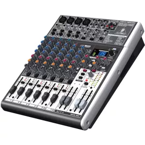 BEHRINGER X1204USB - микшер, 4 моно, 2 стерео, 2 AUX-шины, процессор эффектов, интегрированный USB