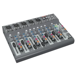BEHRINGER 1002B - микшер, 4 балансных стереовхода и 3 дополнительных микрофонных входа