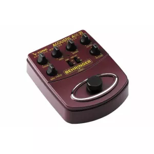 BEHRINGER ADI21 - педаль моделирования акустич. усилит / предусилитель для прямой записи / DI-бокс
