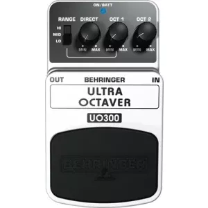 BEHRINGER UO300 - педаль эффектов (октавер) для гитар и бас-гитар, 3-х режимный