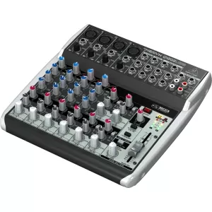 BEHRINGER Q1202USB - микшер 4 моно, 4 стерео канала, эквалайзер, микр.предусил, USB