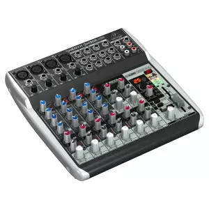 BEHRINGER QX1202USB - микшер, 4 стерео канала, 2-Bus, процессор эффектов