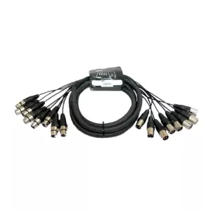 INVOTONE SNX85 - аудио мультикорная система веерный хвост, 8 XLR MALE*8 XLR FEMALE, длина 5 метров