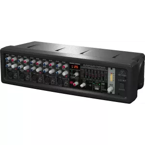 BEHRINGER PMP550M - микшер с усилителем, 500Вт, 5 каналов, 7 полосный графический эквалайзер