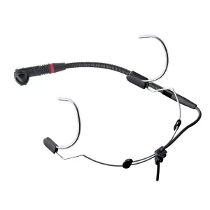AKG C555 L - микрофон речевой с оголовьем, конденсаторный кардиоидный, L-разъём, 35 мВ/Па.Цвет черны