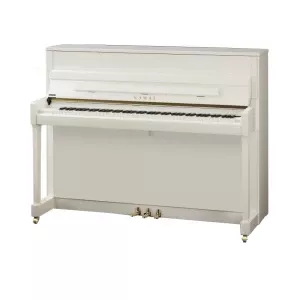 KAWAI K-200 WH/P - пианино, 114х149х57, 208 кг., банкетка, цвет белый полированный, механизм Millenn