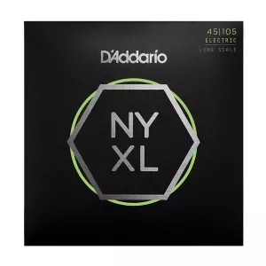 D'ADDARIO NYXL45105 - струны для БАС-гитары,Long Scale, L Top/Med Bottom, 45-105