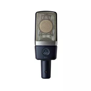 AKG C214 - конденсаторный микрофон с 1' мембраной. В комплекте: держатель антивибрационный, КЕЙС