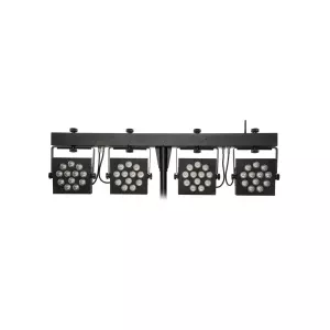INVOLIGHT MLS HEX48 - светодиодный прожектор RGBWA/UV 12х12 Вт, кейс, ножной и ИК ДУ- пульт