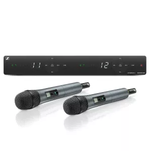 SENNHEISER XSW 1-825 DUAL-B - 2-х канальная радиосистема с 2-мя ручными передатчиками