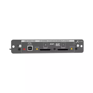 BEHRINGER X-LIVE - карта расширения для X32, запись/воспр до 32 каналов