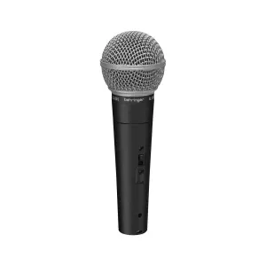 BEHRINGER SL 85S - динамический кардиоидный вокальный микрофон с выключателем, 50 - 16000 Гц, 300 Ом
