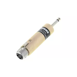 SHURE A85F - линейный адаптер, микрофонный преобразователь низкого/высокого импедансов