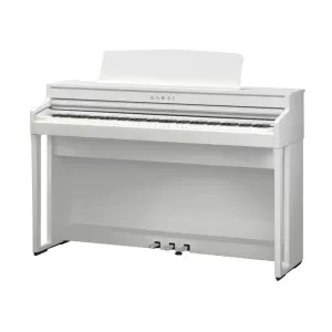 KAWAI CA49 W - цифровое пианино, механика GFC, банкетка, дисплей, 19 тембров, цвет белый матовый