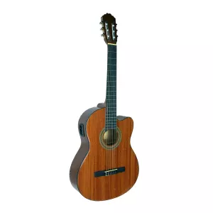 SAMICK CNG-1CE N - классическая гитара 4/4 с подключением, корпус cutaway, махагон, цвет натуральный