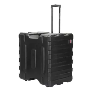 GATOR G-PROR-8U-19 - рэковый кейс, 8U, ручка, колеса, стальные рельсы, пластик