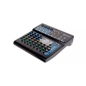INVOTONE MiX .12FX - микшерный пульт, 4 микрофонных входа, 4 стереовхода TRS, 3-х полосный эквалайзе
