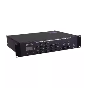 SHOW MPA-2250 - двухзонная трансляционная система, 2х250Вт, 70/100 В, 4Ома, MP3/Bluetooth