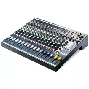 SOUNDCRAFT EFX12 - микшер 12 моно, 2 стерео, 2 Aux. процессор эффектов Lexicon. 32 пресета,