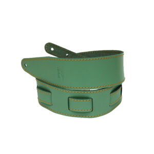 Fidel FL111012LP Ремень гитарный, кожаный, серия Premier, цвет Surf Green, ширина 6 см
