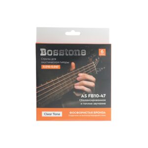 Bosstone AS FB10-47 ВАКУУМНАЯ УПАКОВКА Струны для акустической гитары фосфор бронза 0.010-0.047