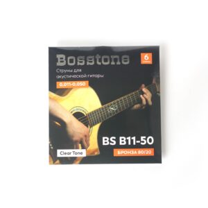 Bosstone Clear Tone BS B11-50 Струны для акустической гитары бронза 80/20 калибр 0.011-0.050