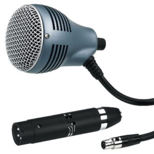 JTS CX-520/MA-500 Микрофон инструментальный, с адаптером mini XLR 4pin - XLR 3pin