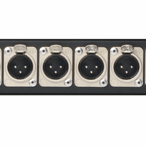INLINE PB008 Панель коммутационная, 12 XLR male + 12 XLR female
