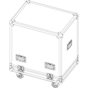 d&b audiotechnik (E7466.000) Туровый кейс для двух V7P/V10P