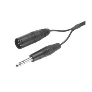 BEYERDYNAMIC K 190.40  Кабель для DT 19*/28*/29*, с разъемами 3-pin XLR "папа" и 1/4" джек, 1.5 м.