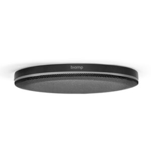 Biamp Микрофон со усилителем BIAMP [ParleTCM-XA(BLACK)] AVB Beamtracking ceiling microphone with PoE+ amplifier, black surface mount