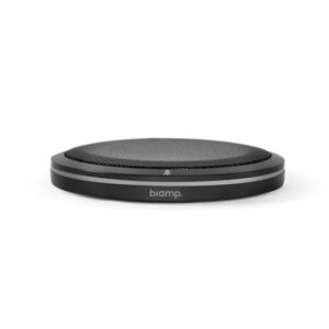 Biamp Микрофон BIAMP [Parle TTM-XEX (Black)] настольный (вспомогательный к TTM-X), технология Beamtracking?(AVB), 4 зоны по 90°, LED mute индикатор, RJ45, PoE.Макс.расстояние м/д mic:10м. Кабель:2м. Цвет:чёрный.