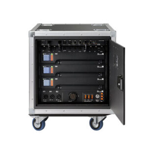 d&b audiotechnik (Z5571.001) Туринговый рэк для 3xD80 в комплекте с коммутацией NL4, DS10 и усилителями, с дистрибьютором питания CEE
