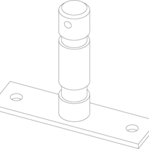 d&b audiotechnik Z5010.000.02 Крепление TV spigot для АС